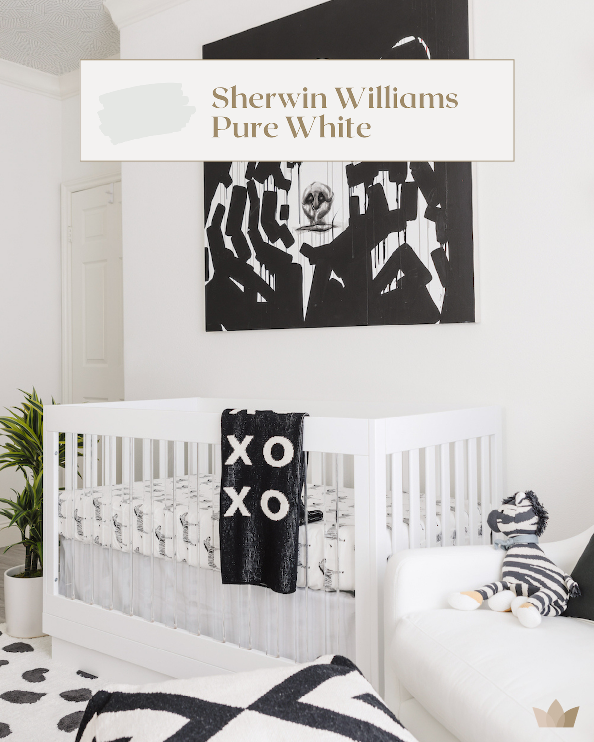 The Best White Nursery Paint Color