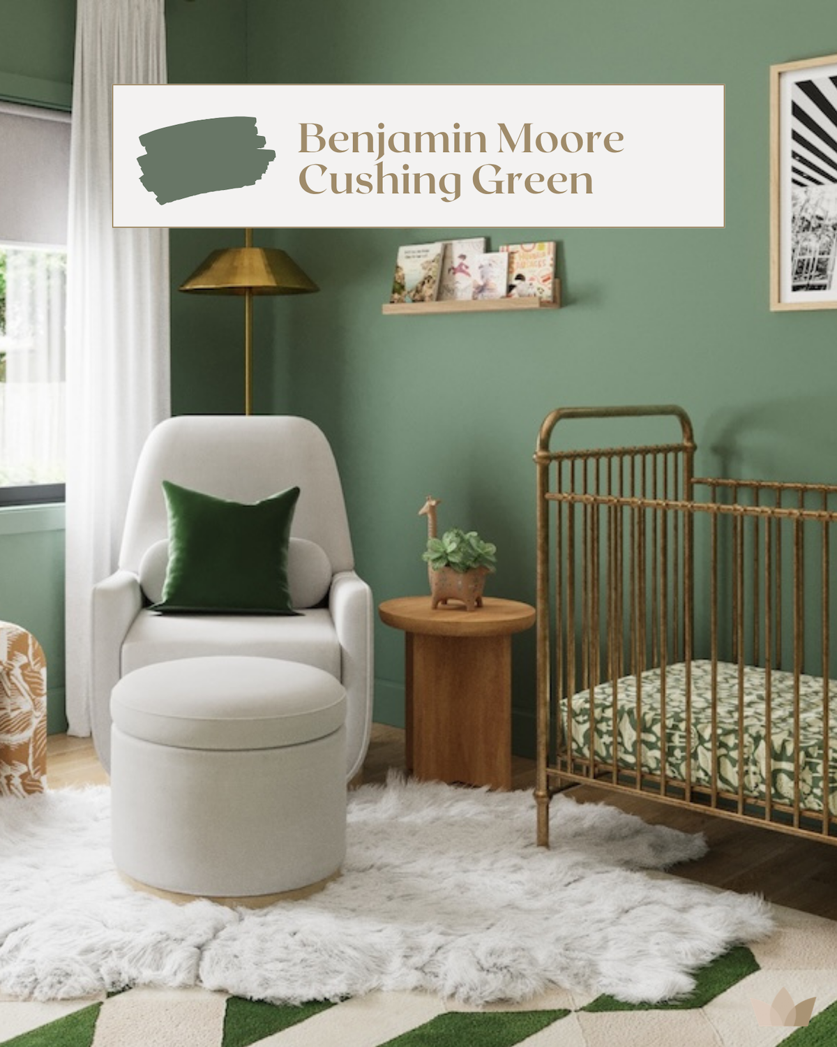 The Best Green Nursery Paint Color