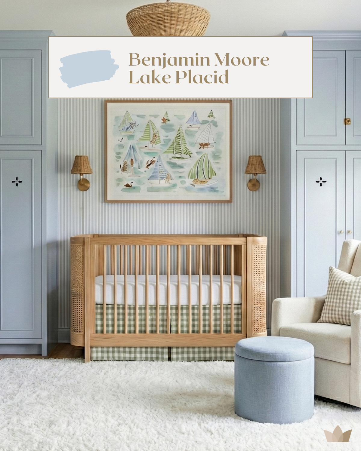 The Best Light Blue Nursery Paint Color