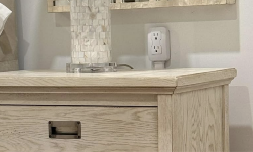 Genius Baby Products | Outlet Extender for Behind Furniture