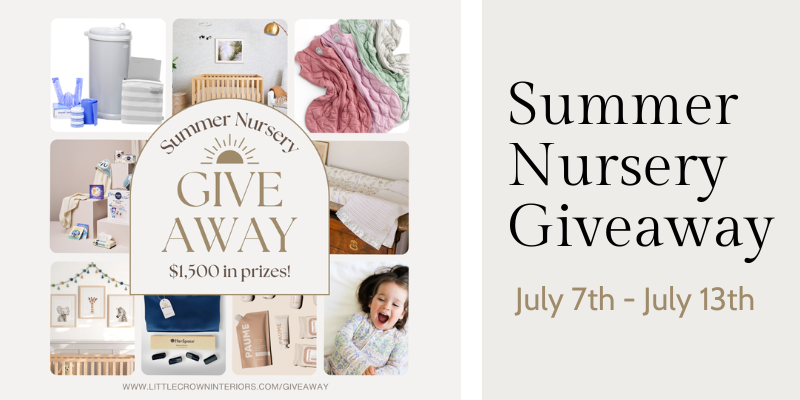 Nursery interior design services virtual and SoCal