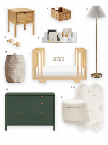 Nursery Furniture that Transitions to Toddler and Kids Room