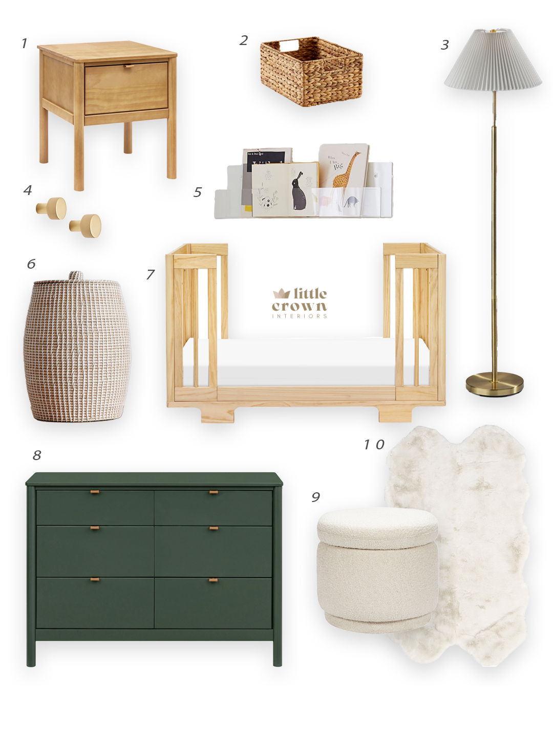 Nursery Furniture that Transitions to Toddler and Kids Room