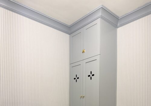 Nursery Custom Built-In Cabinets for Closet