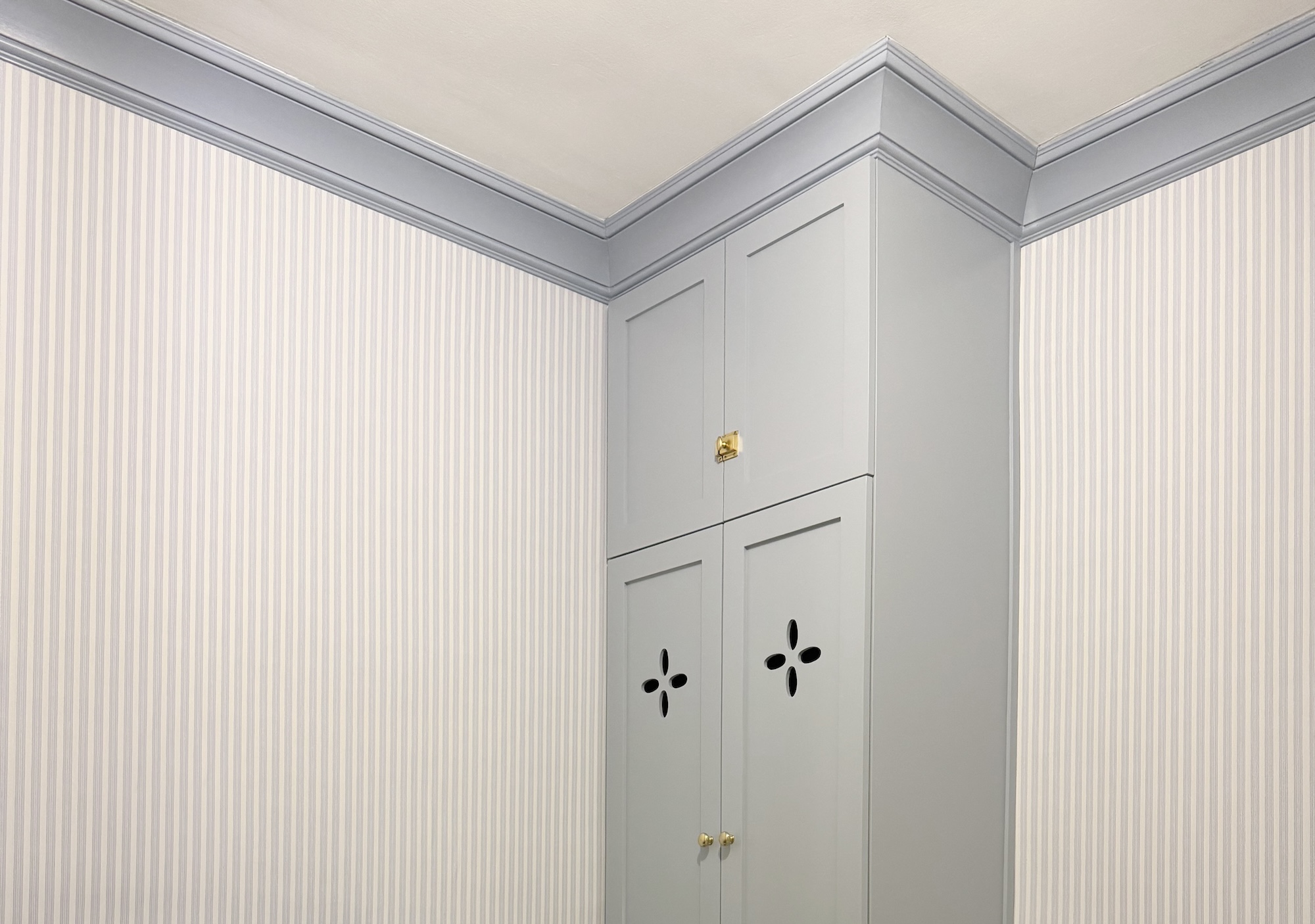 Nursery Custom Built-In Cabinets for Closet