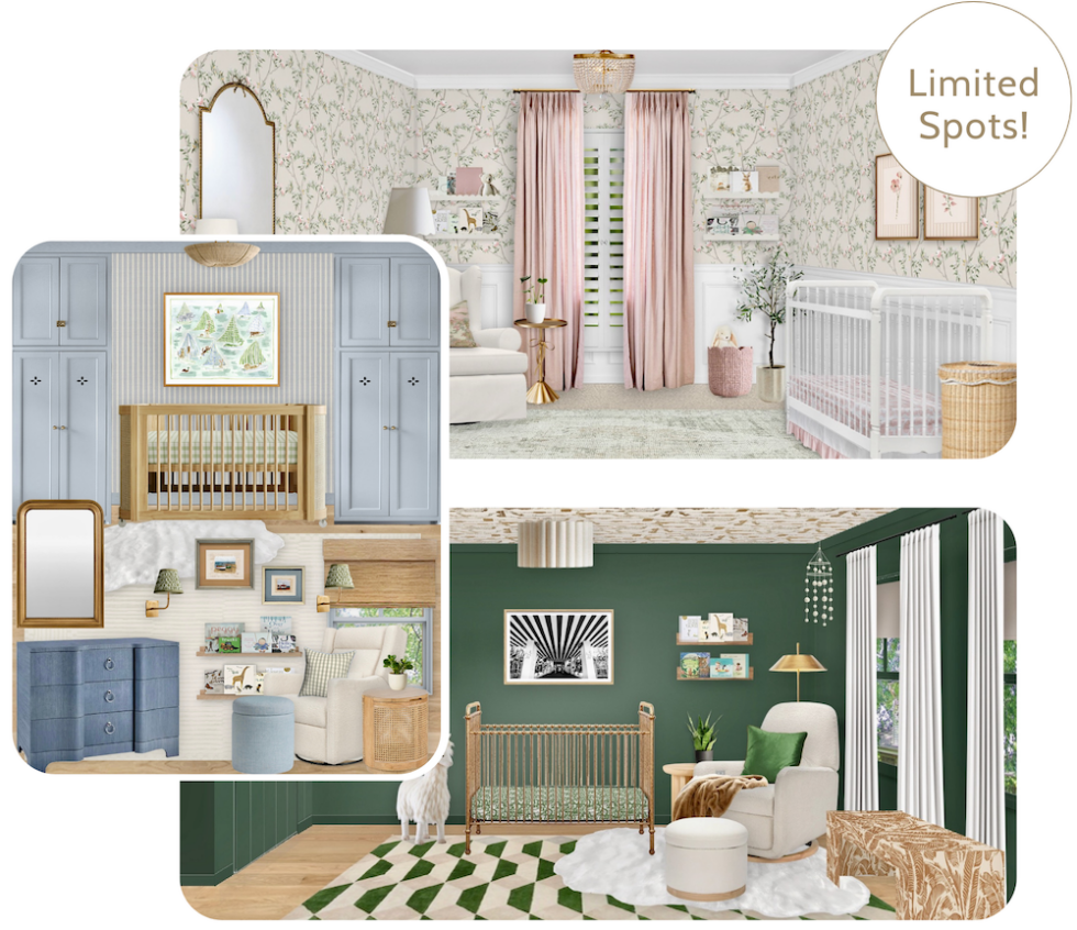 Virtual Nursery Design Services Nationwide | Little Crown Interiors