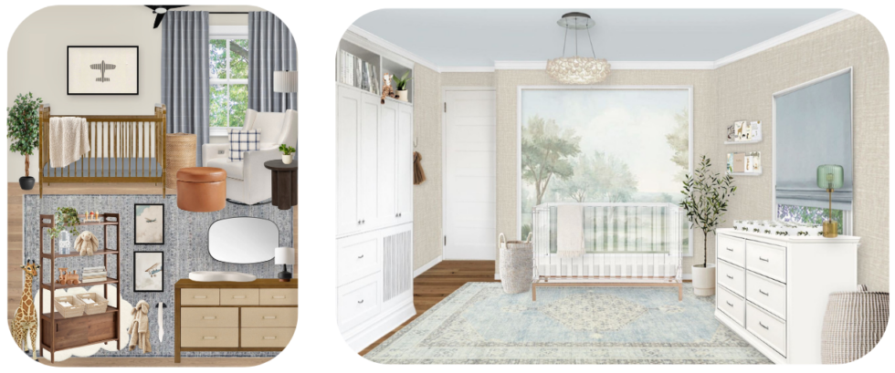 Virtual Nursery Design Services Nationwide | Little Crown Interiors