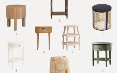 Our Favorite Nursery Side Tables with Storage